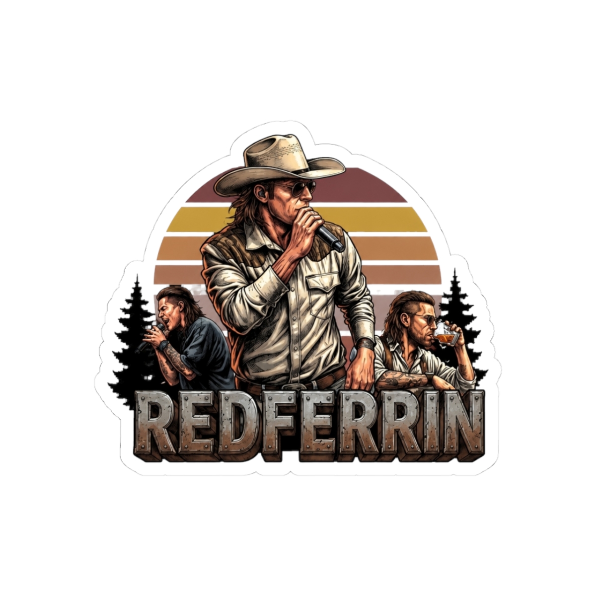Blake Redferrin 2 Sticker