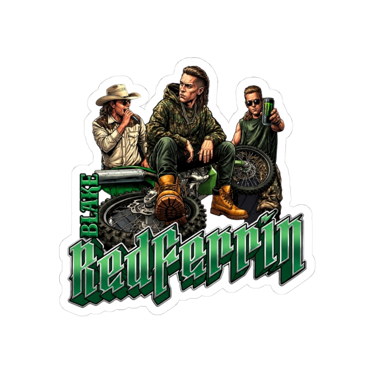 Blake Redferrin 4 Sticker